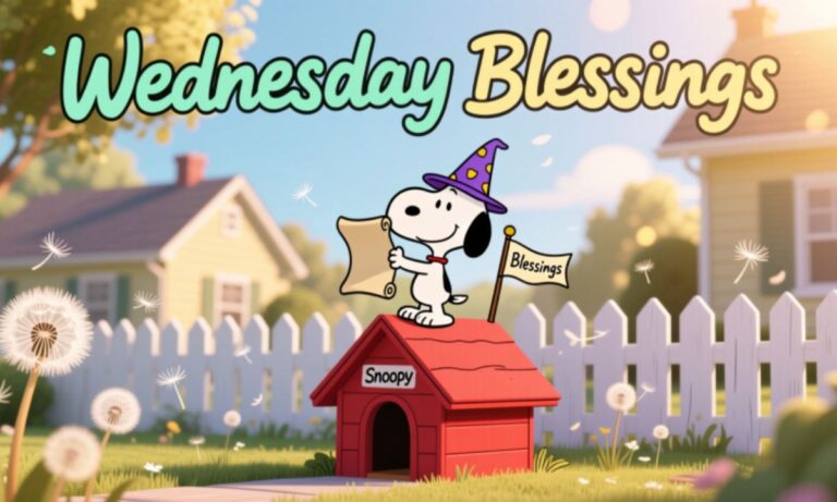 Snoopy Wednesday Blessings